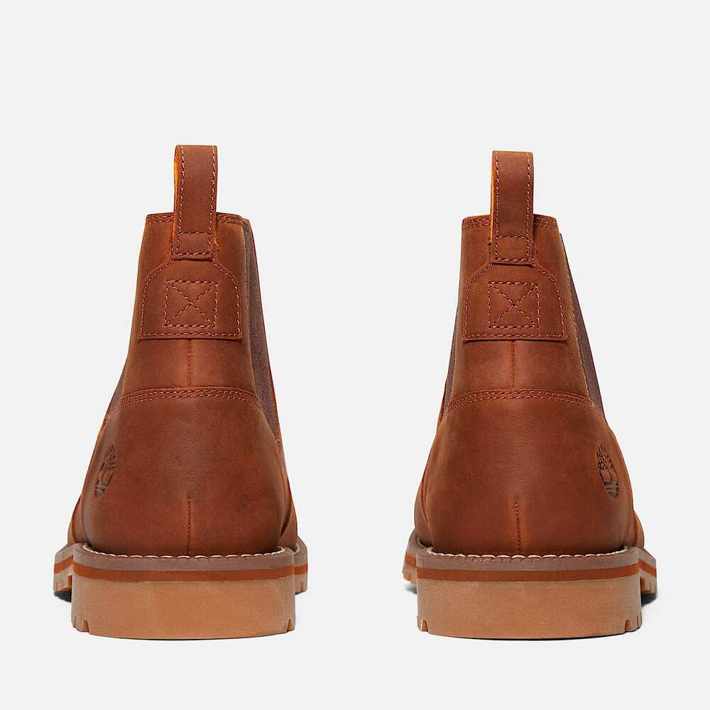 TIMBERLAND MEN'S 13 REDWOOD FALLS CHELSEA BOOT SADDLE TB0A288FF13 - Picture 4 of 7